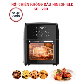 [ FREE SHIP ] NỒI CHIÊN KHÔNG DẦU NINESHIELD 12.5L KB-1200 CÔNG SUẤT 1700W