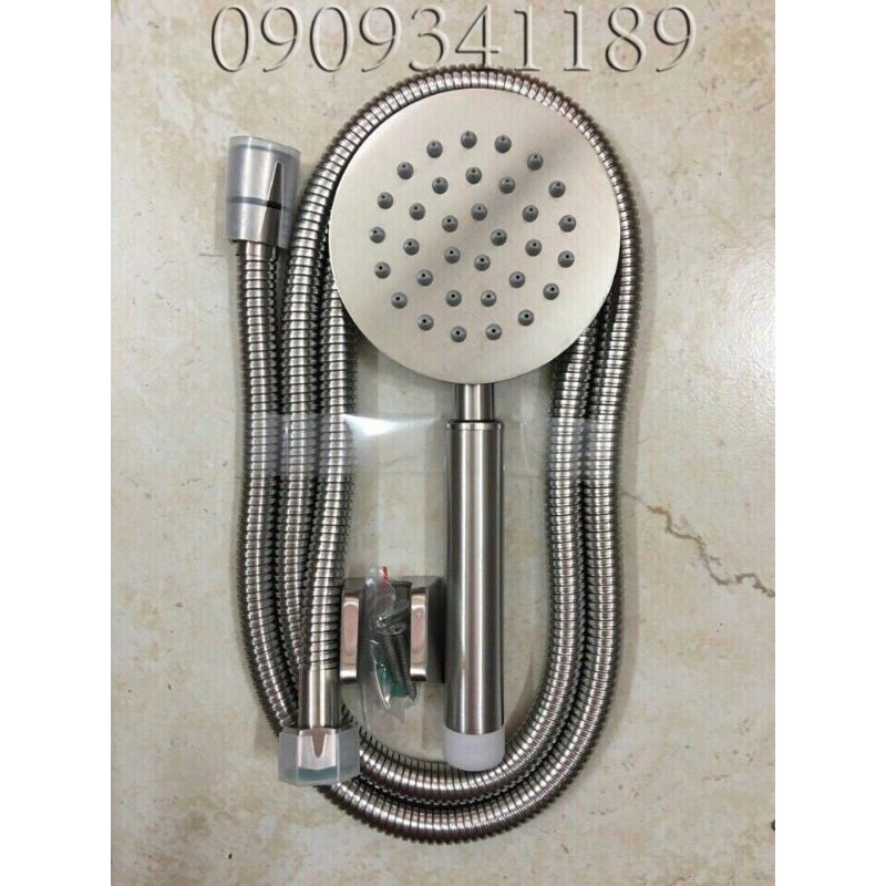 Tay Sen Tắm,Vòi Hoa Sen INOX 304 Chuẩn Cao Cấp TS 32 Và Dây Sen Inox 304 Và Cài Sen