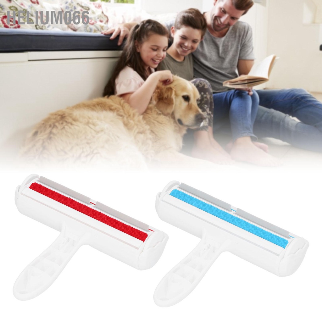 Helium066 Bàn chải tẩy lông cho thú cưng làm sạch nổi cầm tay đơn dành chó mèo