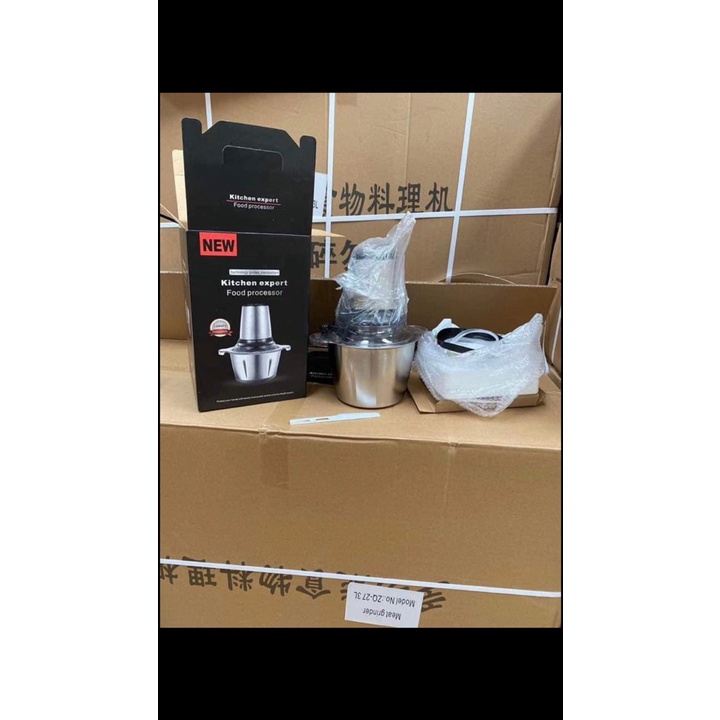 Máy xay thịt đa năng cối 2L inox 304 công suất mạnh mẽ 300W (HÀNG LOẠI 1)