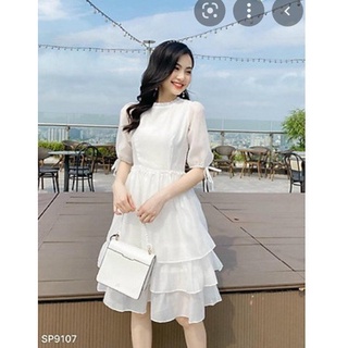 Đầm voan tầng -siêu hot