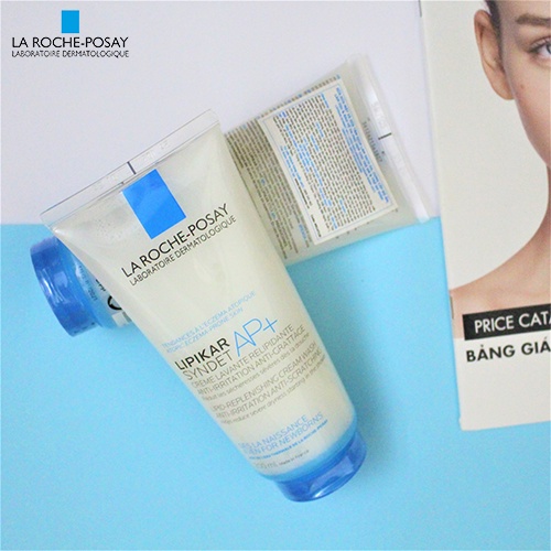 Sữa Tắm & Rửa Mặt La Roche-Posay Lipikar Syndet AP+ Cho Da Khô Nhạy Cảm 200ml