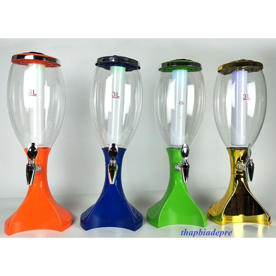 Vòi rót dự phòng  cho tháp bia, bình trà sữa 3 lít HC hình quả nhót đựng đầy 5 lít