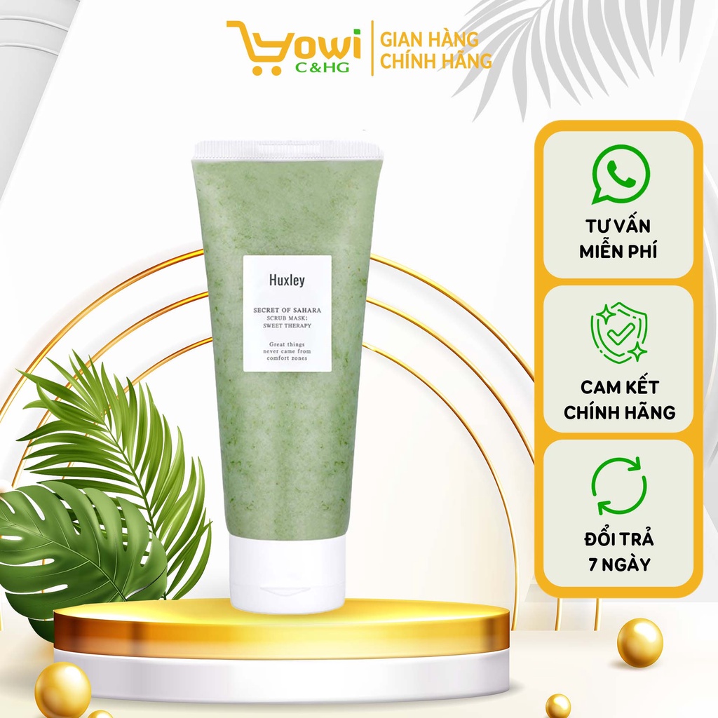 Mặt Nạ Tẩy Da Chết Huxley Scrub Mask Sweet Therapy 30g - KL049