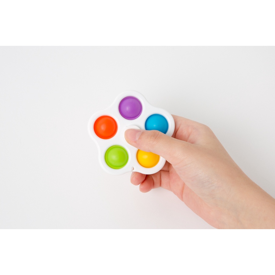 Con Quay Spinner ARTBOX Hàn Quốc Dạng Tròn Màu Trắng Vui Tay