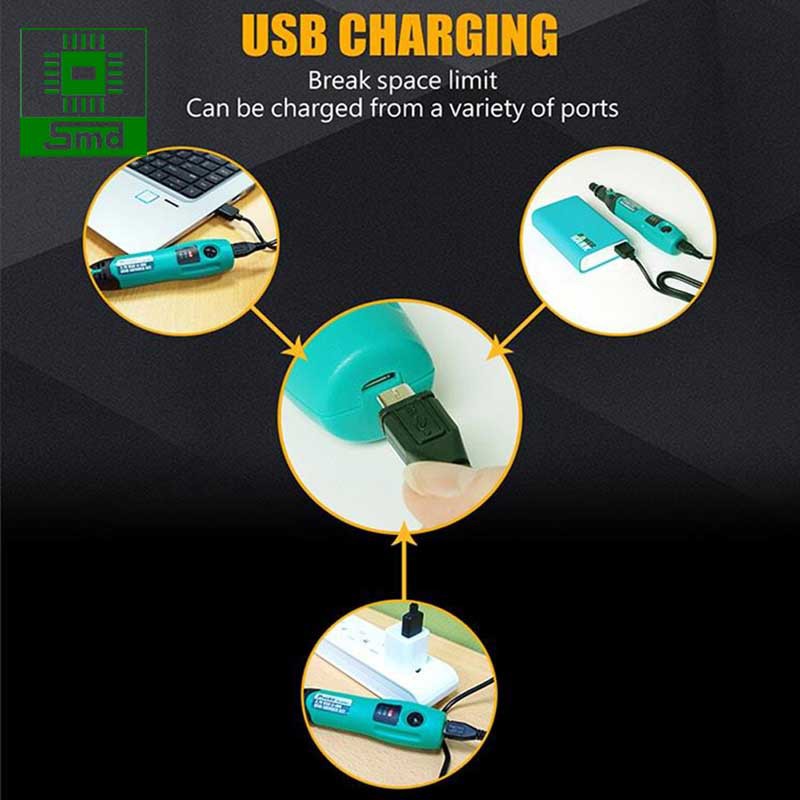 Bộ máy khoan, mài, cắt, đánh bóng, khắc Proskit PT-5205U