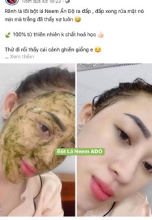 Bột lá Neem