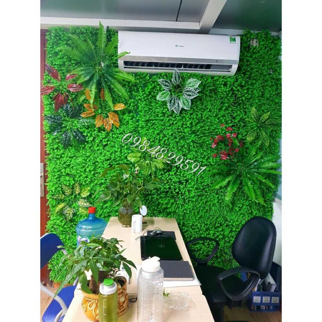 Combo 13 tấm thảm cỏ tai chuột trang trí loại 1