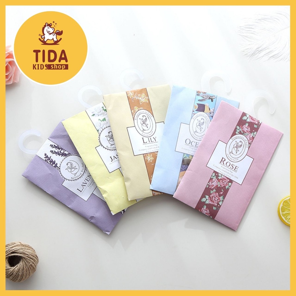 Túi Thơm ⚡ HOT TREND ⚡ Treo Tủ Quần Áo Hương Dịu, Đồ Gia Dụng TiDa Kids Shop