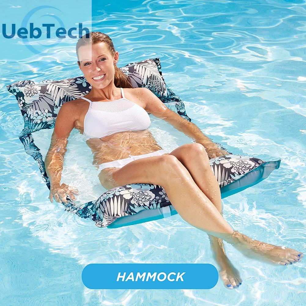 Giường Phao Nổi Bơm Hơi Có Thể Gấp Gọn Dùng Cho Bể bơi
