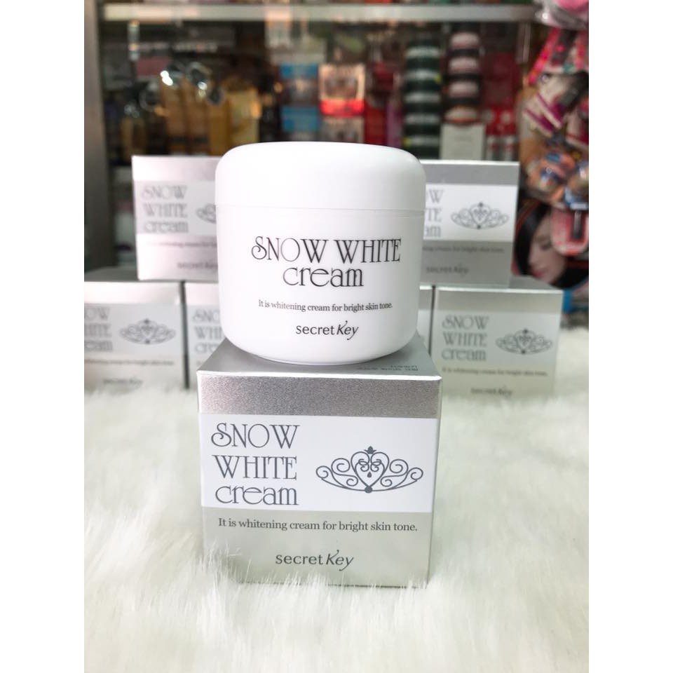 Kem dưỡng trắng da Secret Key Snow White Cream