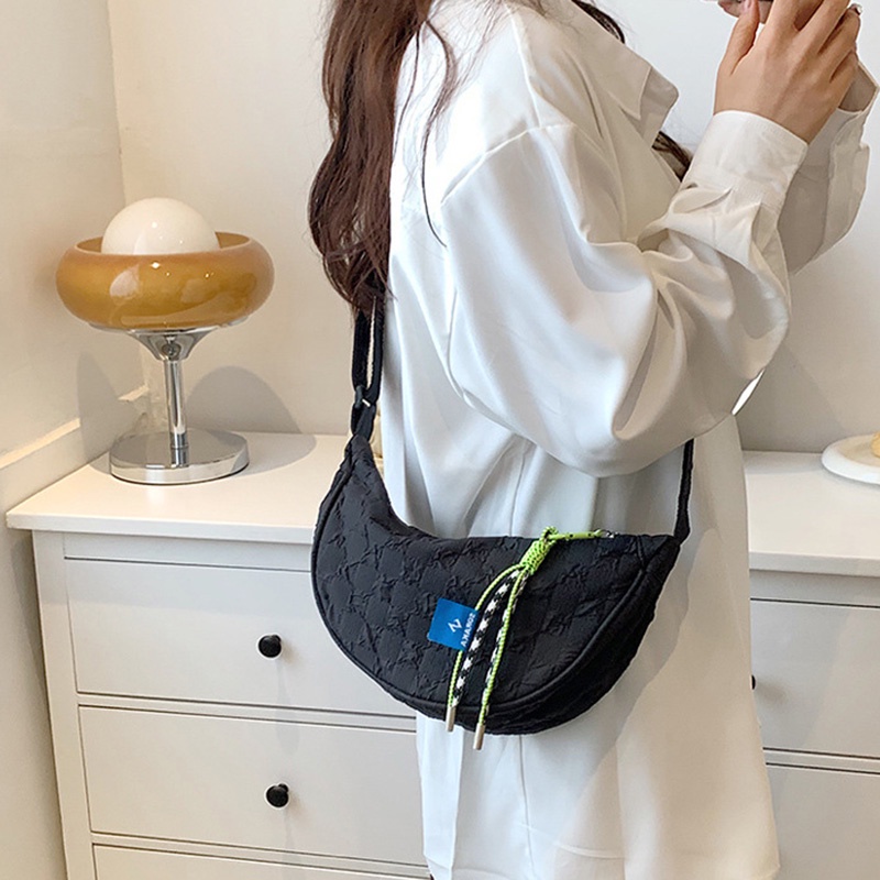 Túi đeo chéo ngực IELGY màu sắc tương phản thời trang dành cho nữ