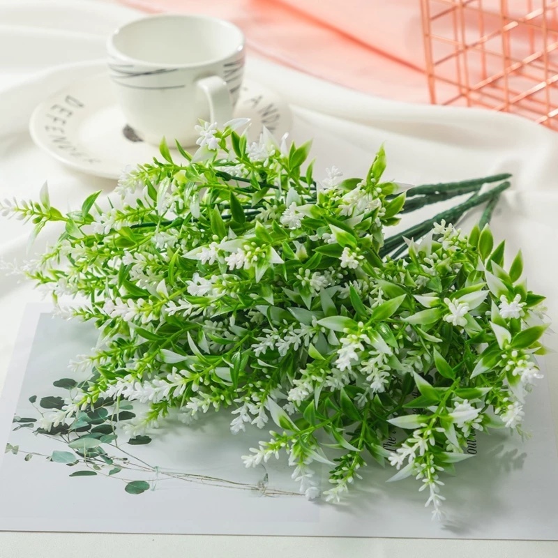 Hoa Oải Hương Nhân Tạo Bằng Nhựa Trang Trí Giáng Sinh / Khách Sạn / Tiệc Cưới