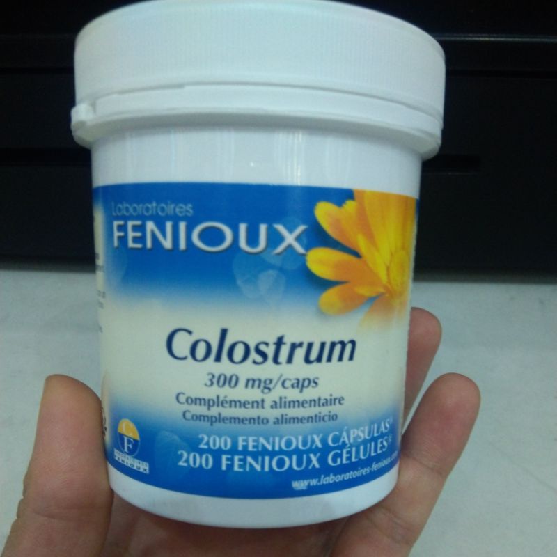 Sữa non FENIOUX COLOSTRUM của Pháp dành cho mọi lứa tuổi lọ 200 viên