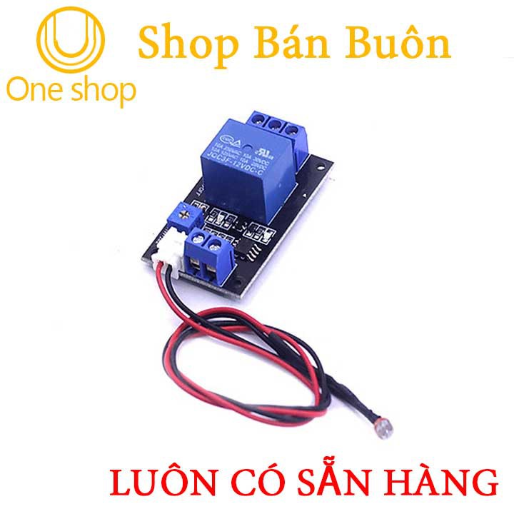 Module Điều Khiển Đóng Cắt Relay Bằng Cảm Biến Ánh Sáng V1