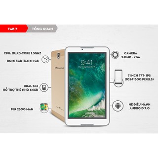 Máy tính bảng Masstel Tab7 mới 100%