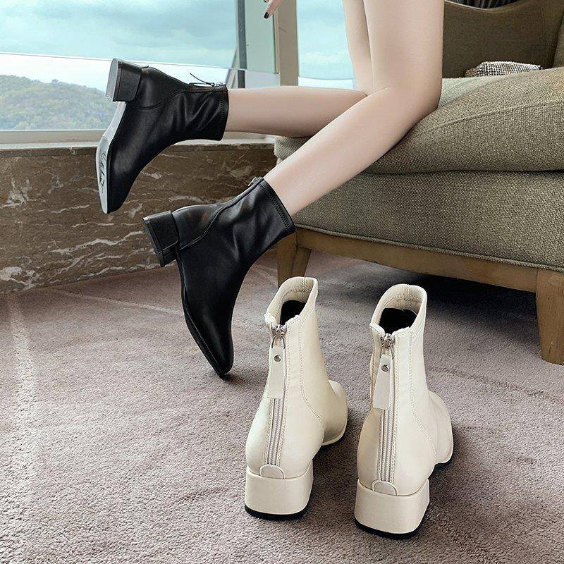 Giày Boot Thiết Kế Mới Đế Dày Cao Cấp Thời Trang Dành Cho Mùa Thu Đông