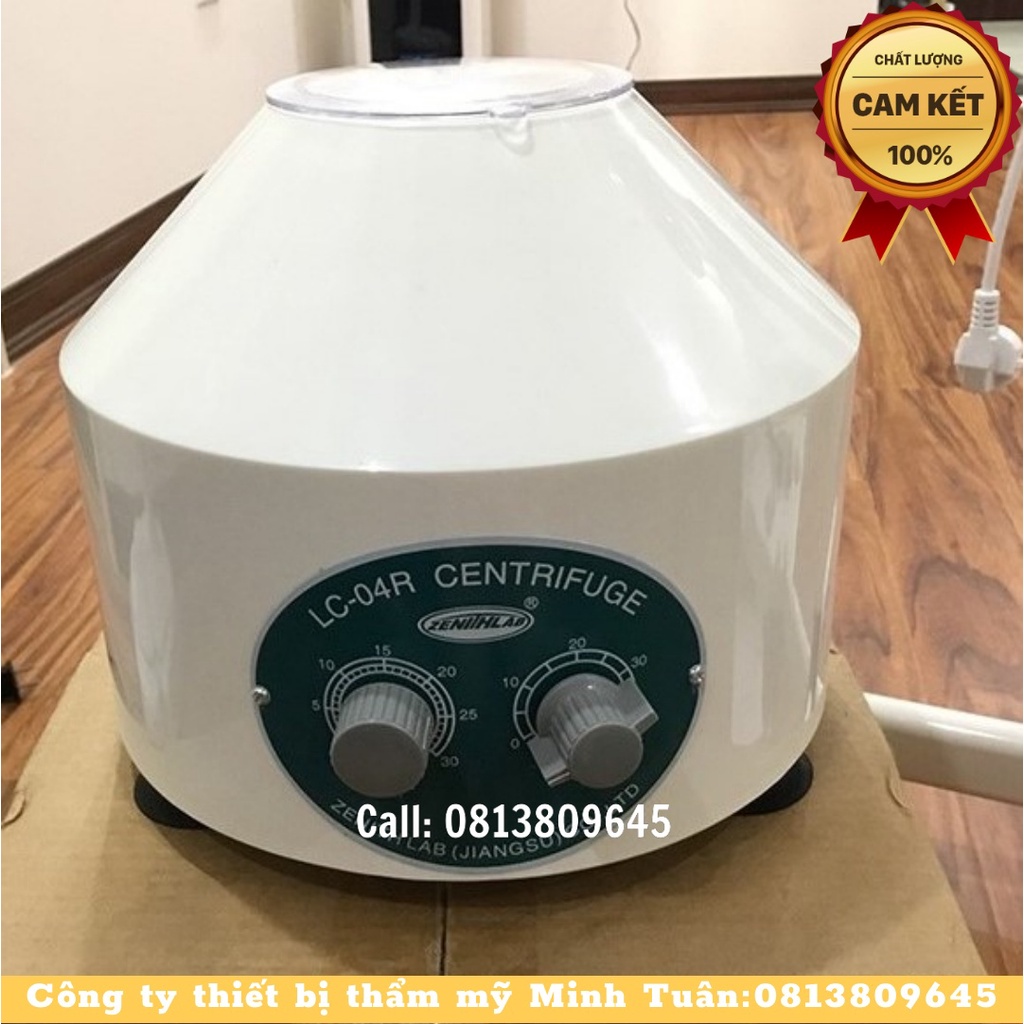 Máy ly tâm 6 ống LC - 04R CENTRIFUGE tách huyết tương làm PRP