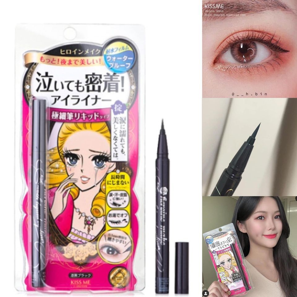 Dạ Kẻ Mắt Số 1 Nhật Bản - 𝐊𝐢𝐬𝐬 𝐌𝐞 𝐇𝐞𝐫𝐨𝐢𝐧𝐞 𝐖𝐚𝐭𝐞𝐫𝐩𝐫𝐨𝐨𝐟 𝐁𝐨𝐥𝐝 𝐋𝐢𝐧𝐞 𝐄𝐲𝐞𝐥𝐢𝐧𝐞𝐫