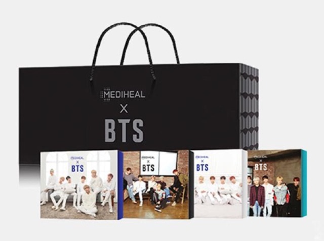 4 Set Mặt Nạ [MEDIHEAL X BTS] Phiên Bản Giới Hạn