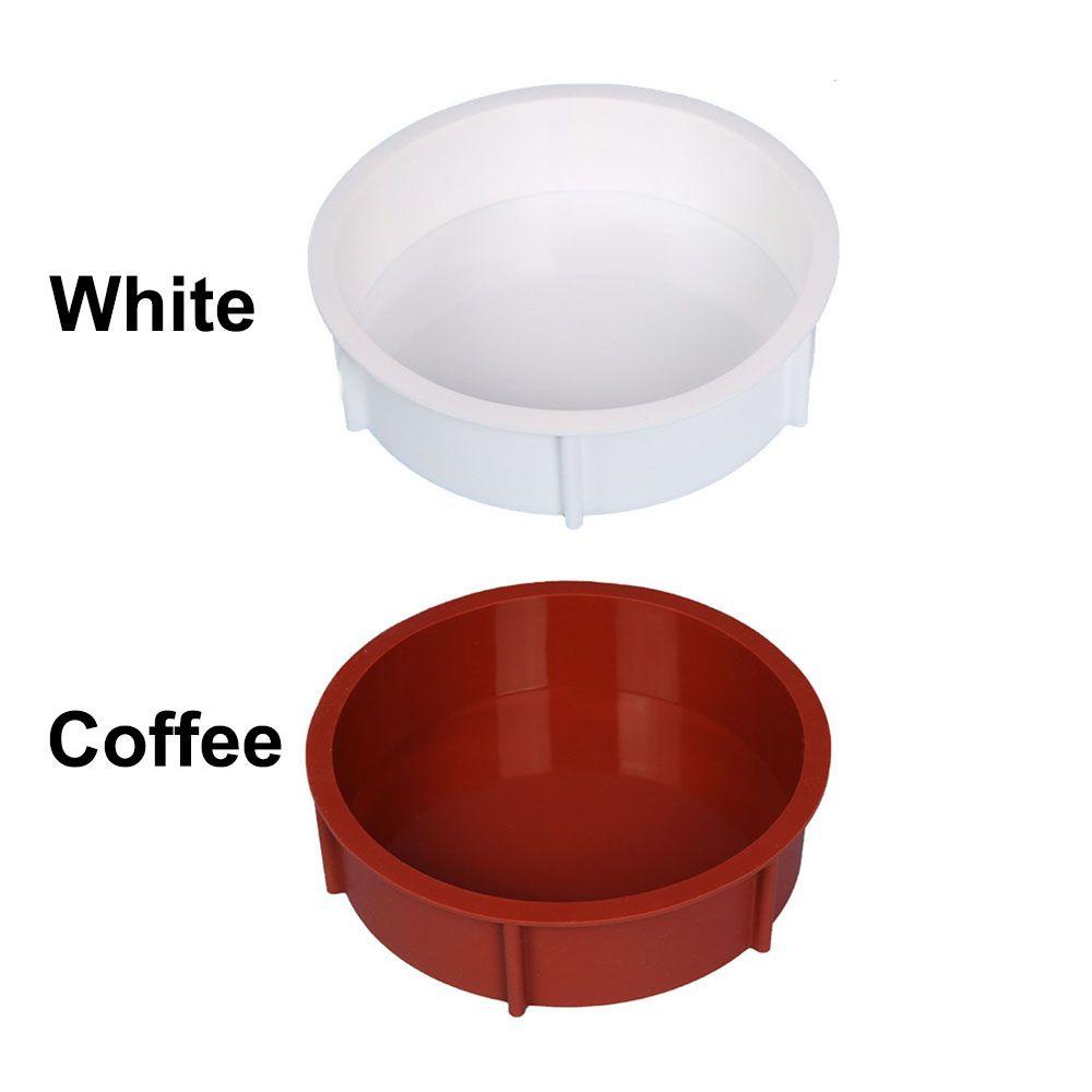 Khay Nướng Bánh Hình Tròn / Vuông / Trái Tim Bằng Silicone DIY