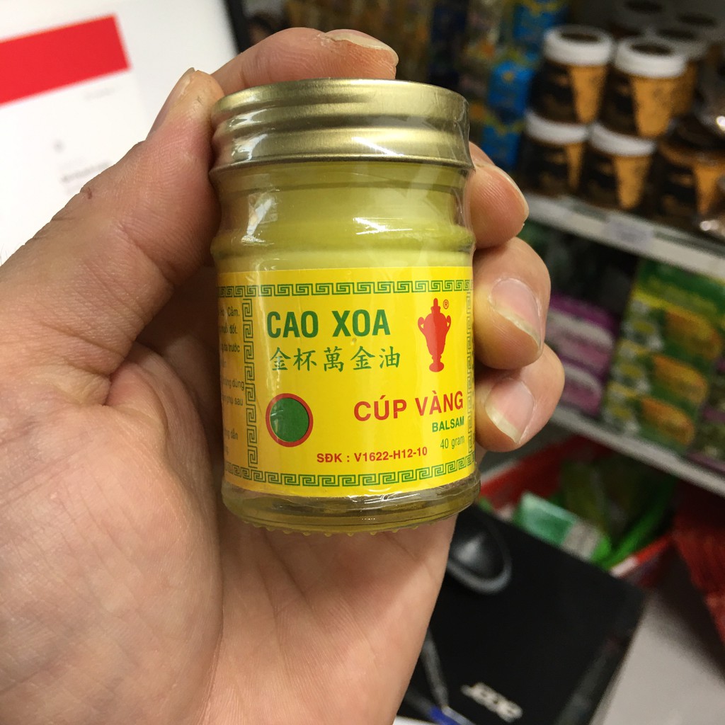 Dầu cù là cao xoa Cúp Vàng [hủ 40g]