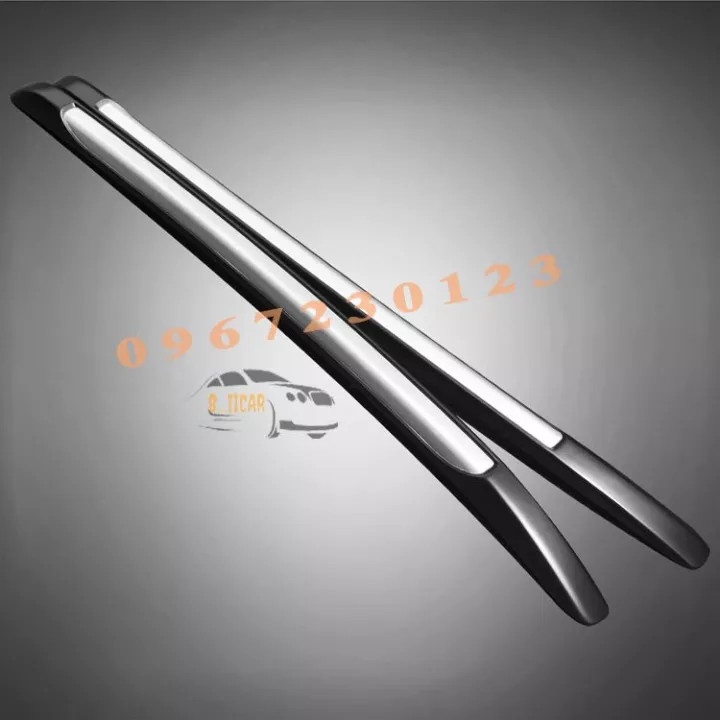 Hai Thanh Giá Nóc Xe Bán Tải Dán Thấp Ranger, BT50, Colorado, Hilux