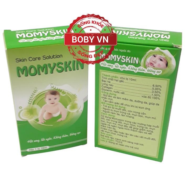 Bôi chống muỗi và côn trùng Momyskin thảo dược dạng lăn cho bé - An toàn - Chính hãng