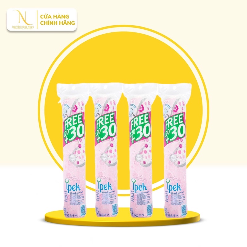 Bông Tẩy Trang Ipek 130 miếng  Chính Hãng