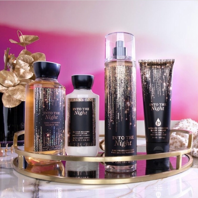 Xịt thơm toàn thân BATH&BODYWORKS Into The Night