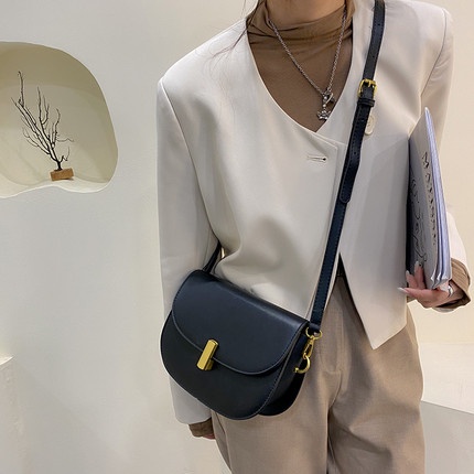 Túi xách nữ túi đeo chéo da PU thiết kế basic thời trang công sở hàng Quảng Châu cao cấp 1999store_official