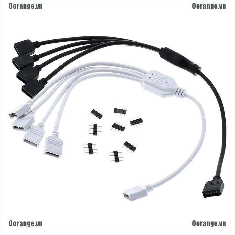Dây Cáp Nối Đèn Led RGB 1 Đến 3 RGB 4-Pin