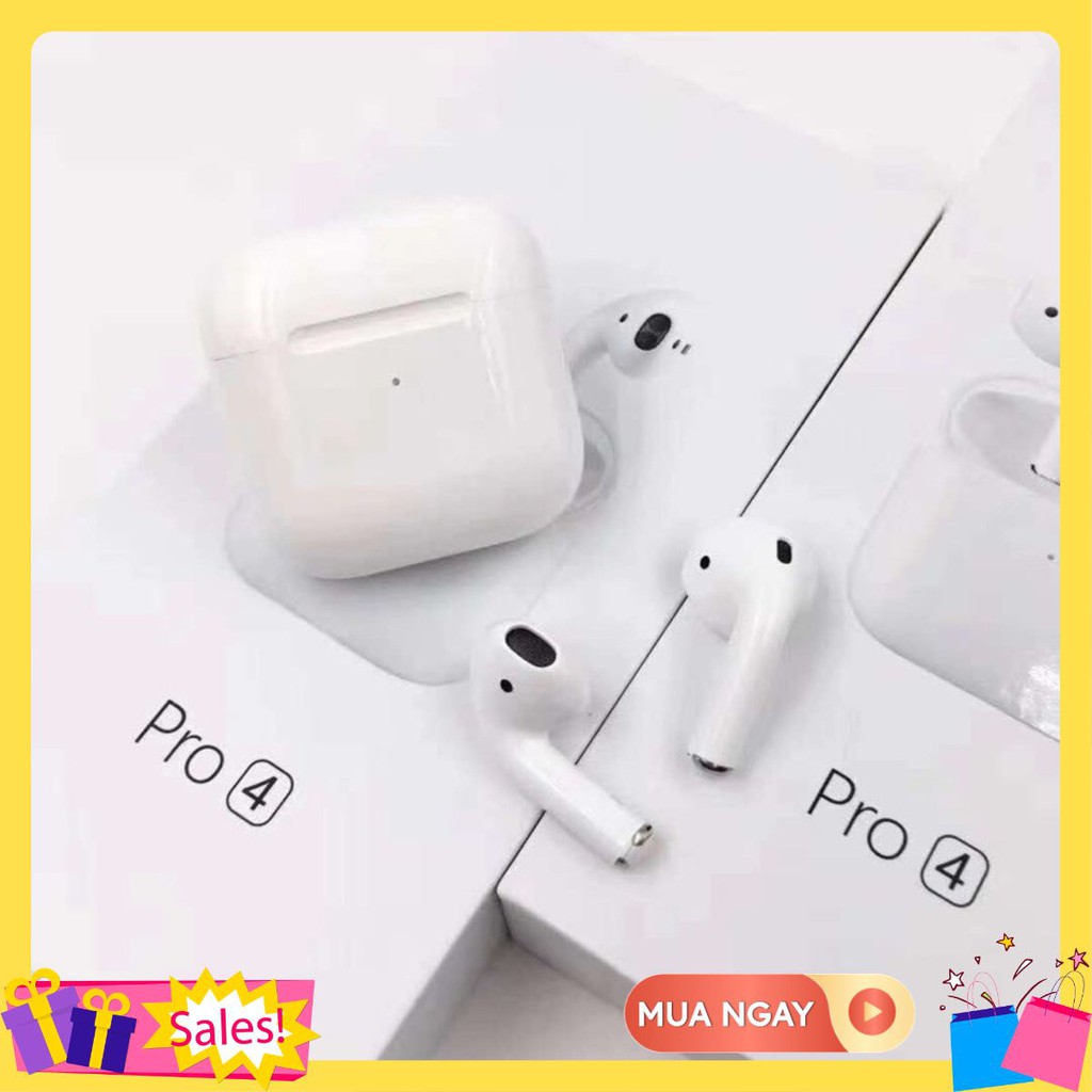 Tai nghe Bluetooth Không Dây Pro 4 Nhét Tai, Đẹp như Airpod Pro King.Shop.12
