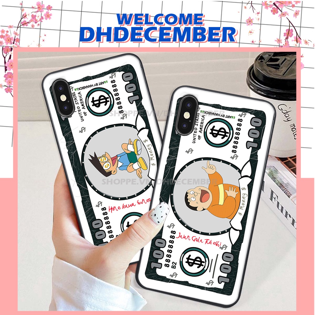 Ốp lưng iphone X / XS / XS MAX in hình 3D  doll@ siêu chất - nhân vật H.OẠT H.ÌNH