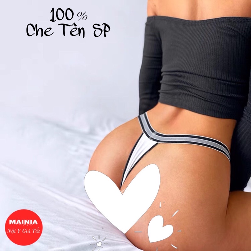 [ CÓ BiGSIZE ] Quần Lót Lọt Khe Cotton Màu Trơn Kiểu Dáng Sexy Gợi Cảm Mặc Cực Thoải Mái Mainia Shop