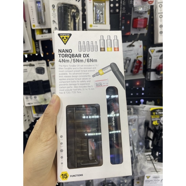 Bộ cờ lê xiết lực Topeak Nano Torqbar DX TT2570