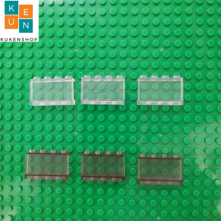 COMBO 3 Part Kính Trong Suốt 1x4 Cao 2 NO.1303 - Phụ Kiện Đồ Chơi Lắp Ráp Tương Thích Part 14718