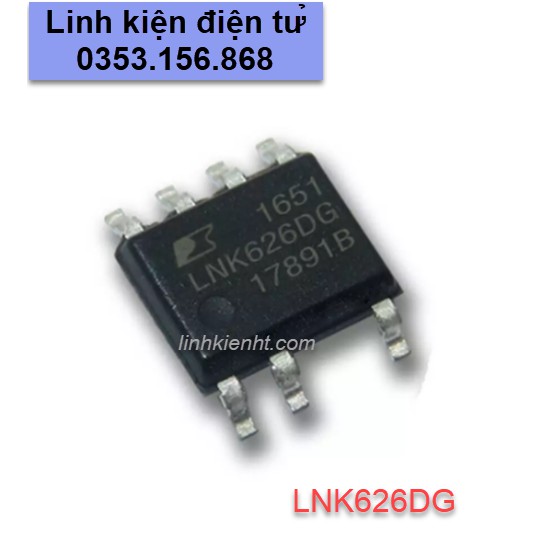IC nguồn LNK626DG LNK626D LNK626 SOP-8 mới chính hãng 100%