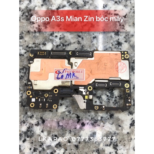 Main Oppo A3s zin có mật khẩu bóc máy
