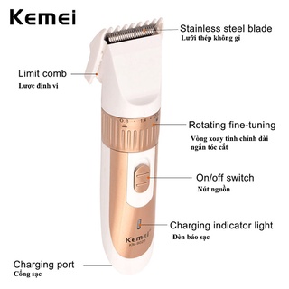 TÔNG ĐƠ CẮT TÓC KEMEI 9020