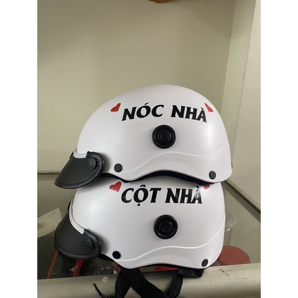 Mũ Bảo Hiểm in tên làm quà tặng, in ngày kỉ niệm ý nghĩa (Nón cao cấp có nút thông gió + tem mác sang trọng )