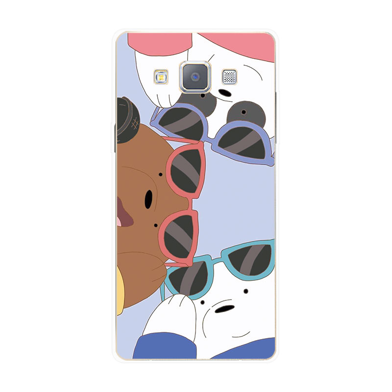 Ốp Lưng TPU Mềm Samsung A3 A5 A7 2015  Three Bare Bears 3