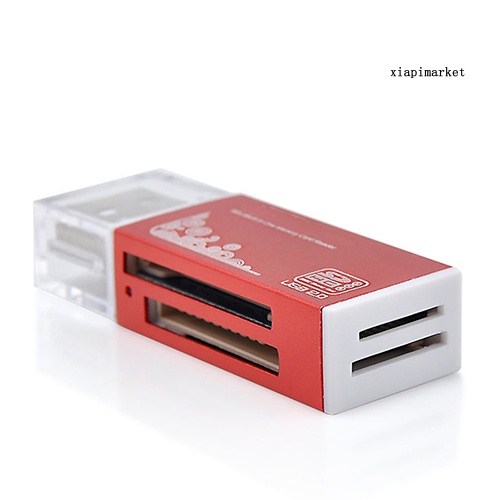 Đầu Đọc Thẻ Nhớ Usb 2.0 Tất Cả Trong 1 Cho Micro Sd Sdhc Tf M2 Mmc Ms Pro