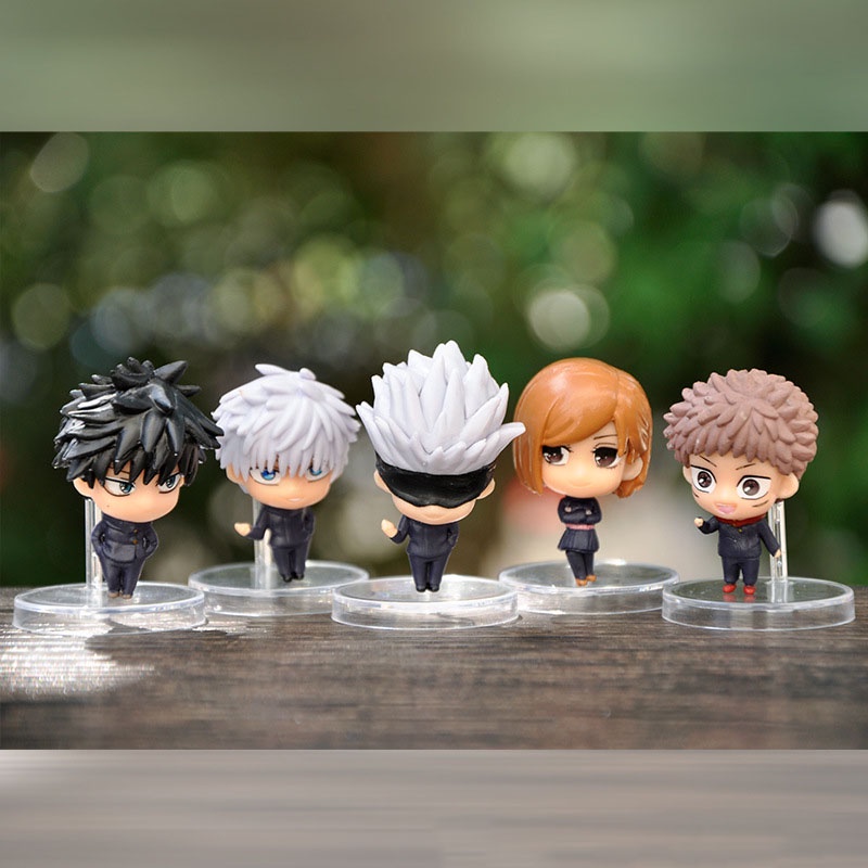 Set 5 Đồ trang trí Nhân Vật Phim Anime Dễ Thương