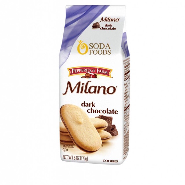 Bánh Milano vị sô-cô-la đen Pepperidge Farm 170g