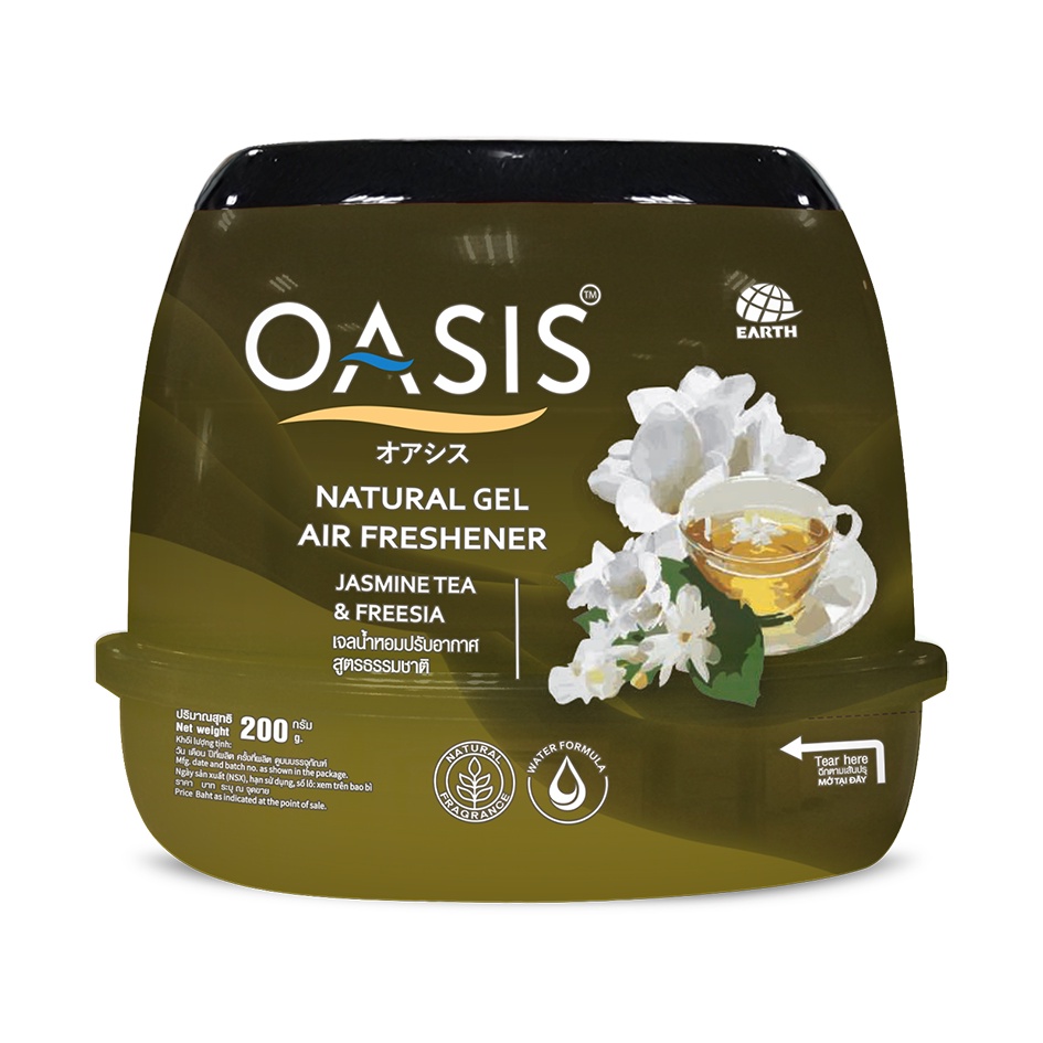 Sáp thơm OASIS Natural Lavender Sáp phòng khử mùi chiết xuất Hương thơm từ thiên nhiên Oasis Natural Gel Lavender & Mush
