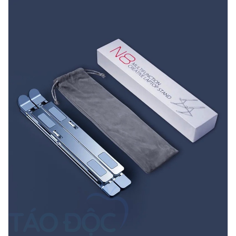Đế Tản Nhiệt LAPTOP MACBOOK 2 tầng Cao Cấp, Kệ Macbook Laptop Mẫu N8 Nâng Cấp