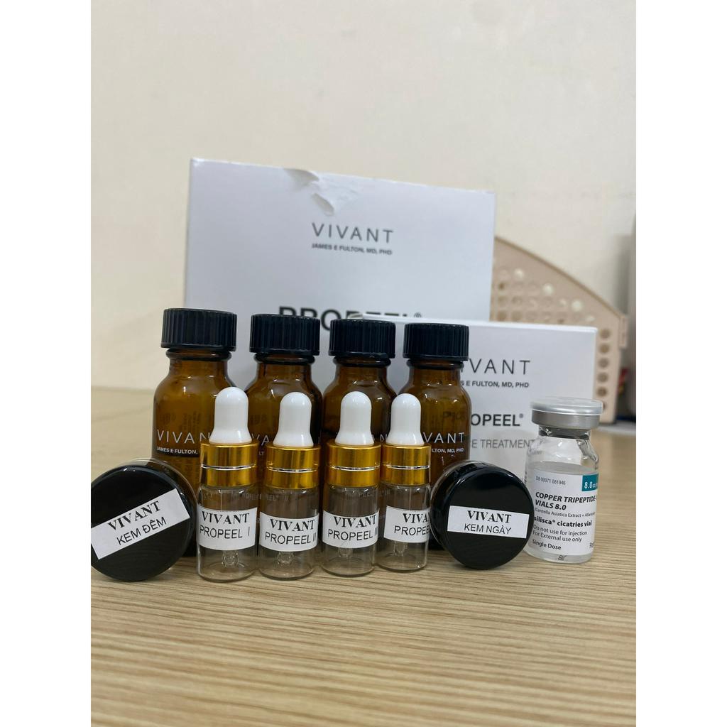 Peel Vi.vant ProPeel căng bóng, se lcl, làm sáng tặng ống b5 silisca, kem dưỡng hồi phục