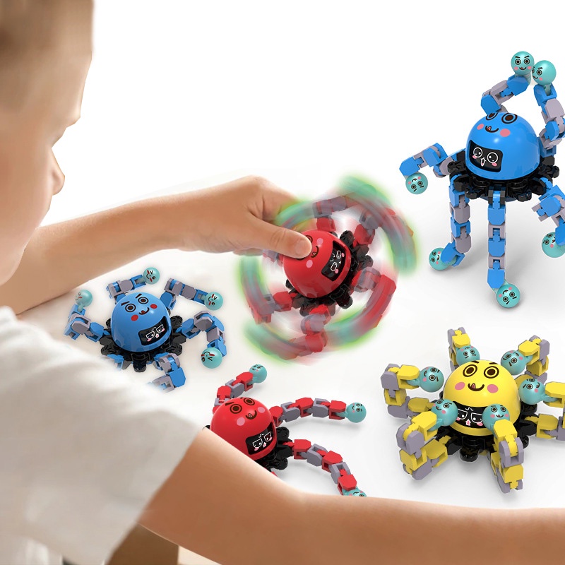 Con Quay Đồ Chơi Spinner Cơ HọC PháT Quang, GiúP GiảM Stress