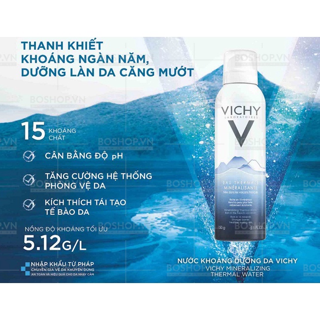 Xịt Khoáng Làm Dịu Da Vichy Eau Thermale | BigBuy360 - bigbuy360.vn